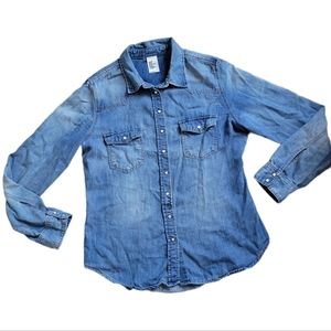 H&M jean shirt